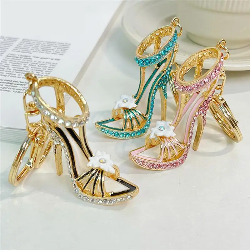 

High Heel Keychain Pendant Decorative Shoe Keychain High Heel Shoe Pendant
