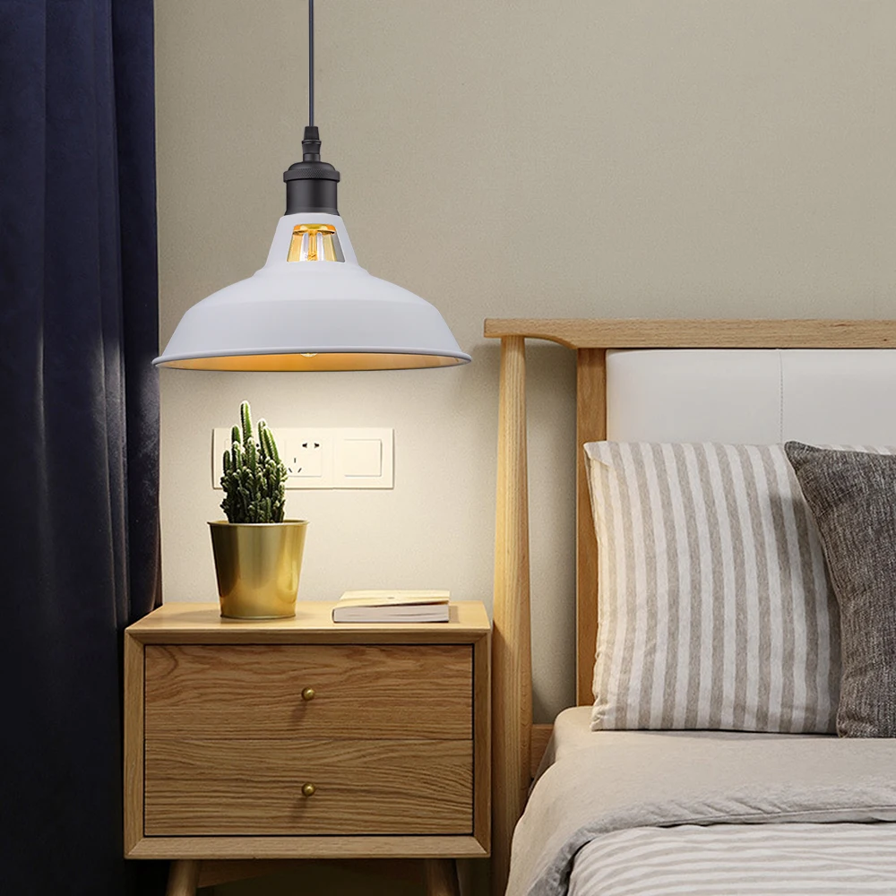 Металлический подвесной светильник