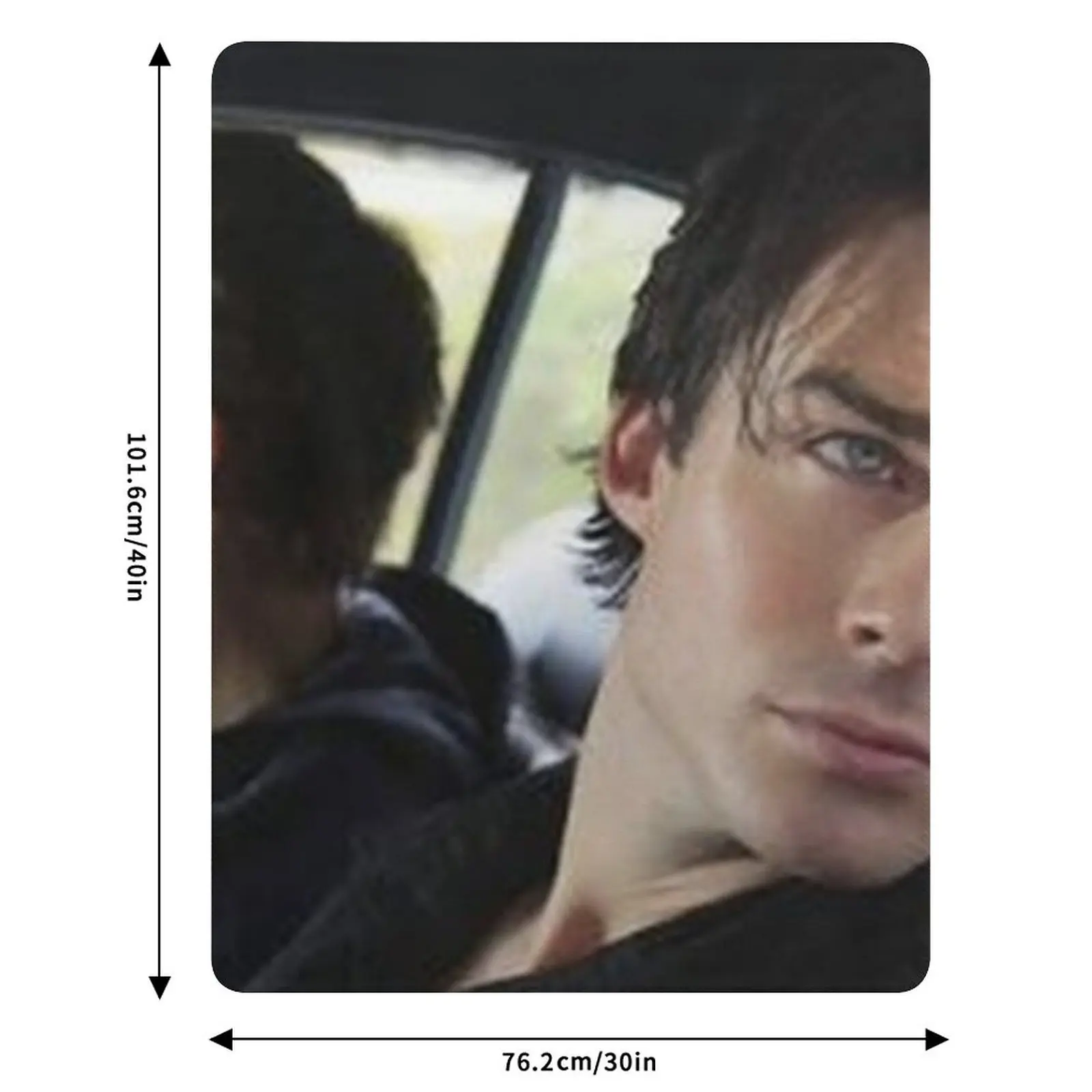 Плед Damon and Stephen, мягкий плюшевый плед в подарок на новоселье (art.: 3920dc339bf45) - 3920dc339bf45