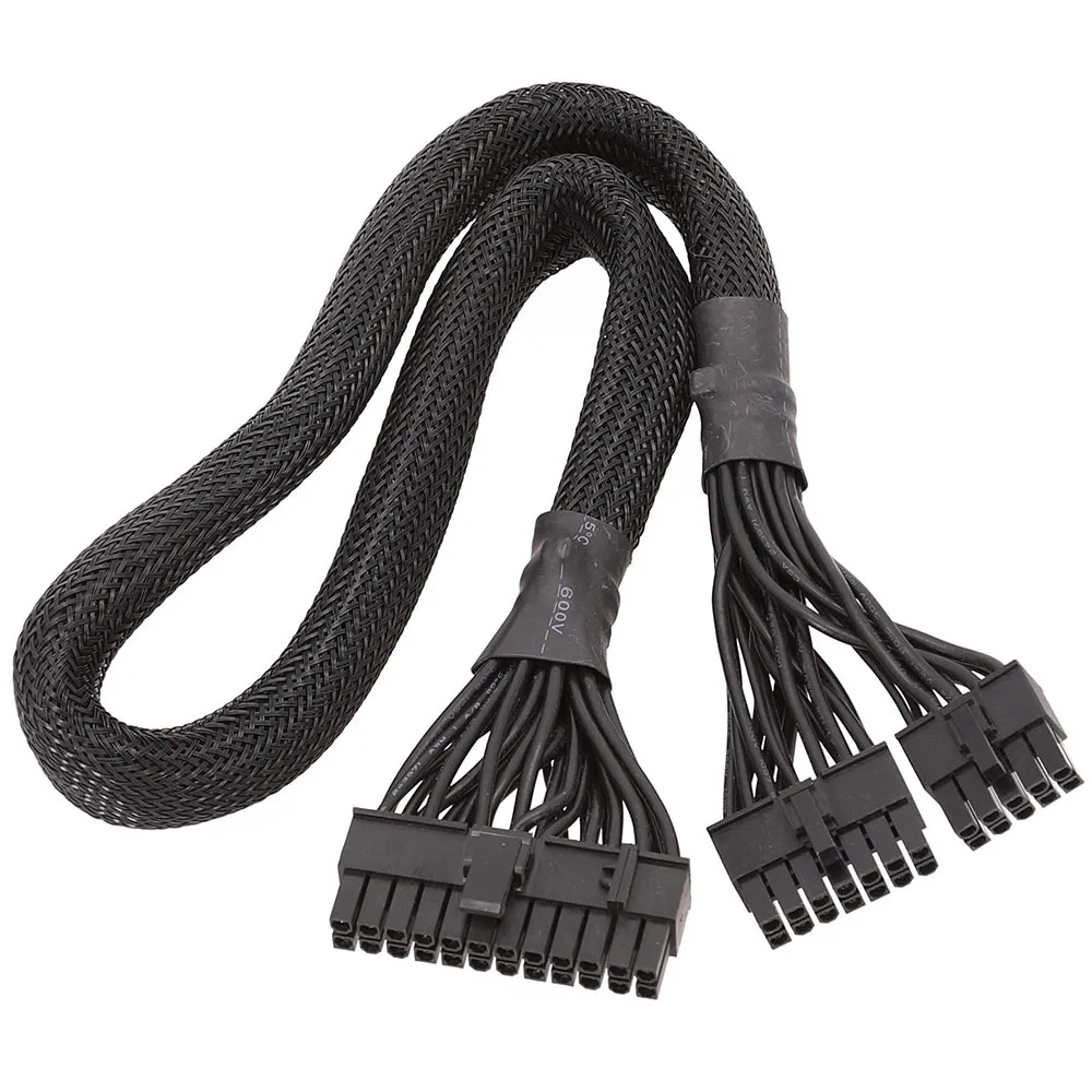 

14+10Pin to 24 Pin ATX Power Supply Cable 20+4 Pin PC PSU Motherboard Cable for AX1500I AX1200I AX860I AX760I