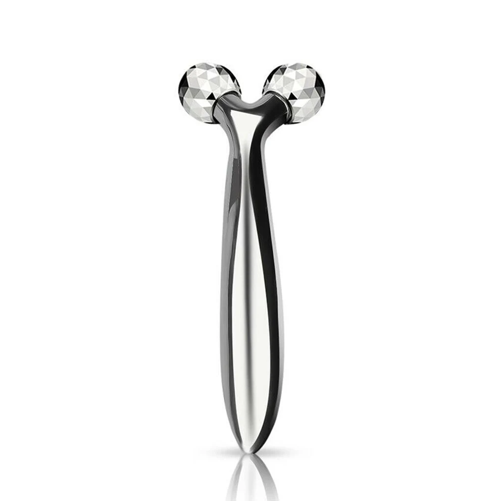 

Face Massager 3D Thin Facial Lifting Roller Y Shape Relaxation Portable Travel Body Shaping Ergonomic Handle Massaging
