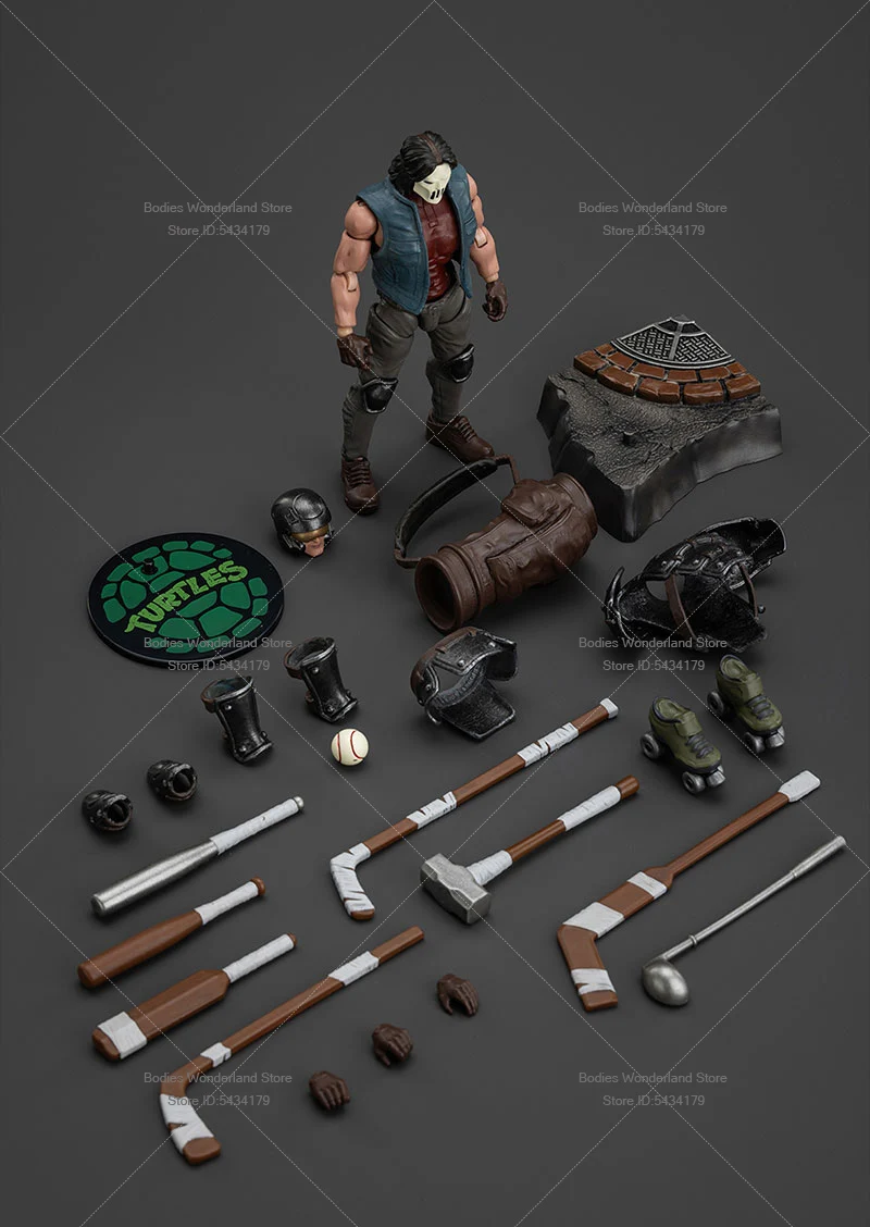 JOYTOY масштаб 1/18 TMNT серии Captain Zorax Adjutant Zork Triceraton Infantryman&ampCasey Jones 13 2 см подвижная