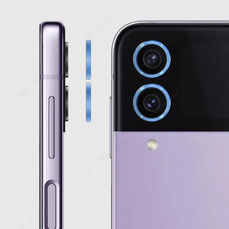 Крышка для объектива Samsung Z Flip 4 3 защитная пленка экрана Galaxy Fold стекло камеры Flip4