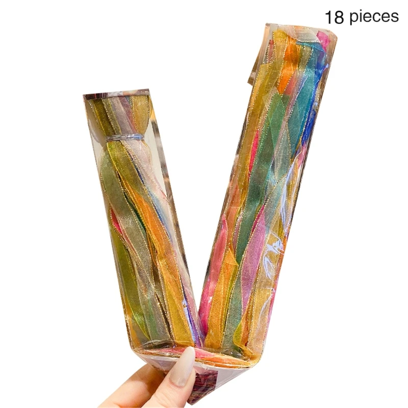 

Hair Tinsel Kit Sparkling Colorful tie hair rope dirty braid rope,Fairy Hair Tinsel Heat Resistant Glitter Sparkling