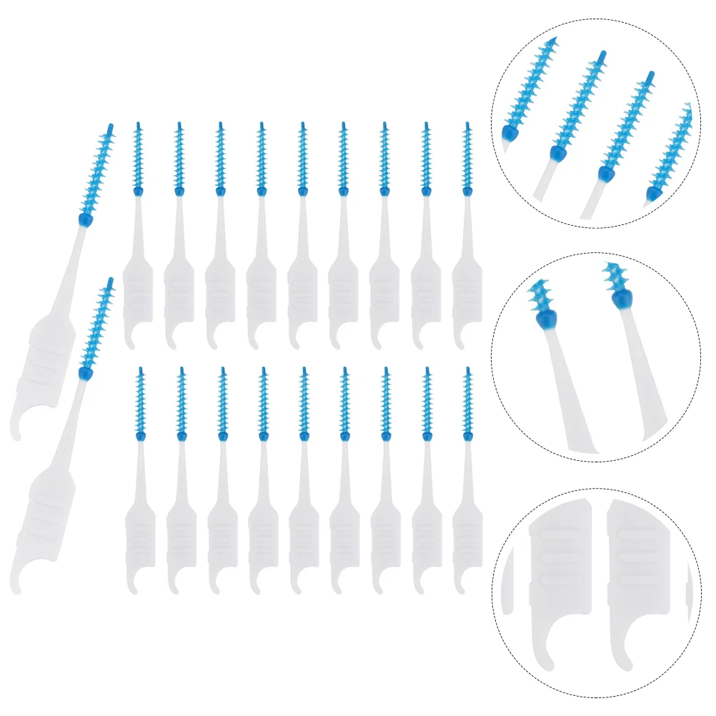 200 шт. межзубная щетка для чистки зубов зубочистки очистители зазоров чистящие