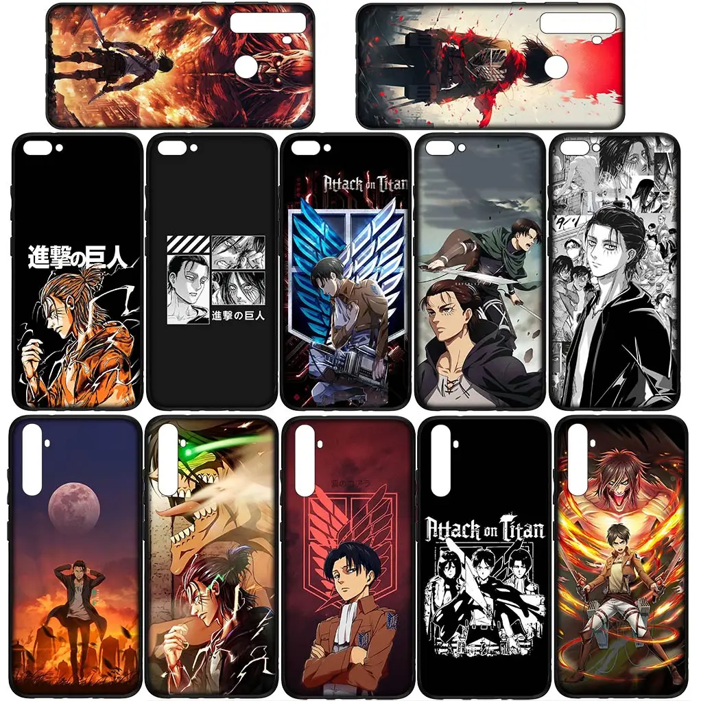 Чехол для телефона Levi из атаки на Титанов Эрена джейгера чехол Xiaomi Poco C65 C55 C50 C51 X3 NFC