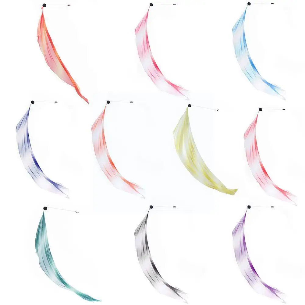 

Вуаль из шелка для танца живота, тюль из шелка с цепочкой-шариком, аксессуары для танца живота, реквизит из тюля, 1 шт., B6i1