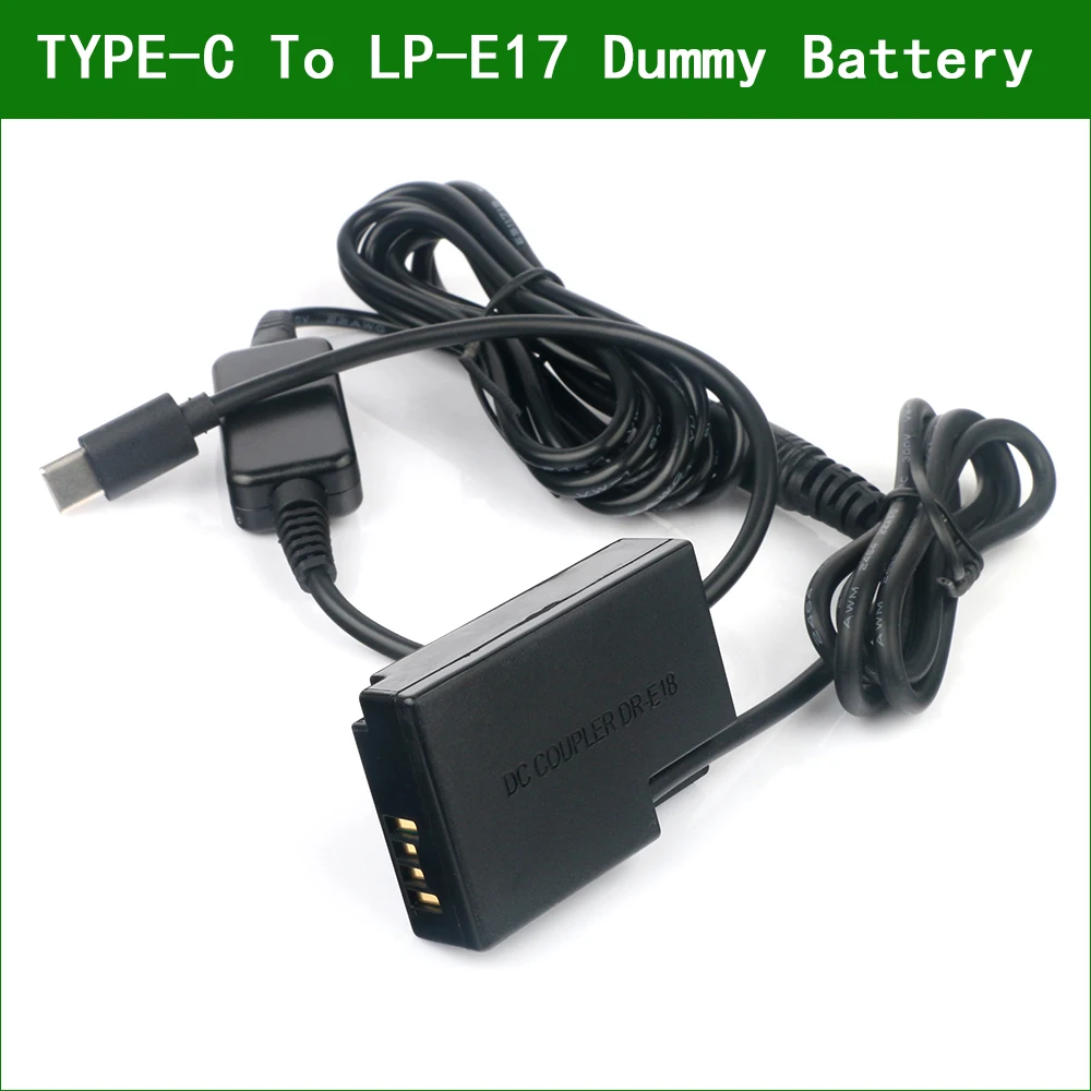 Dc Coupler For Canon Eos Rebel Sl2 Sl3 T6i T6s T7i T8i