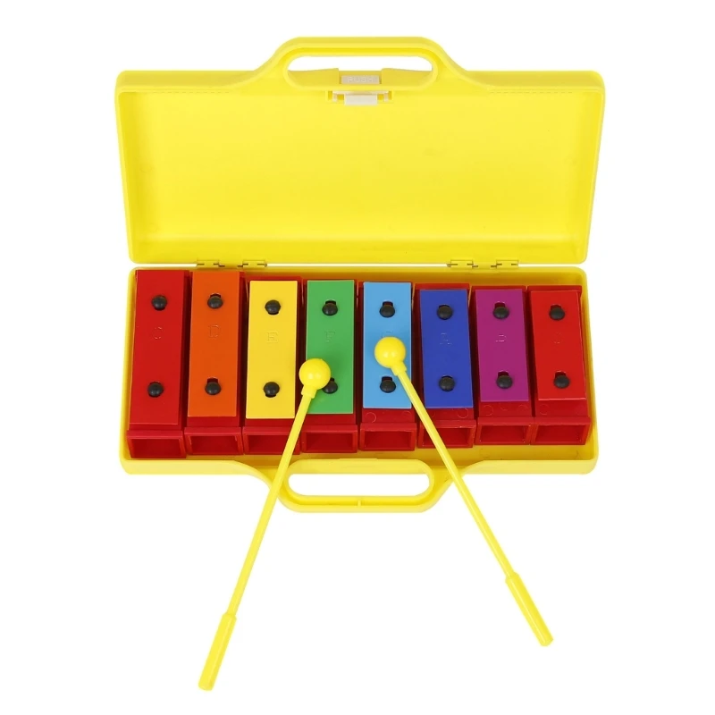 

8 нот, красочный ксилофон, детская музыкальная игрушка, перкуссия Orff, ксилофон, музыкальные инструменты, игрушка для мальчиков