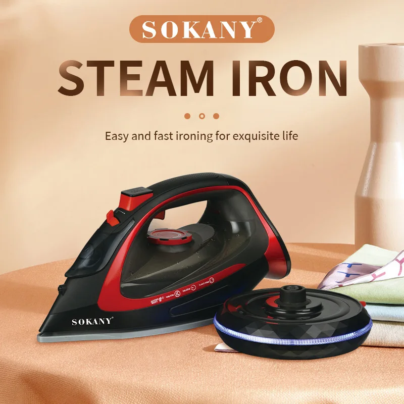 

2400W Handheld Cordless Corded Steam Iron for Clothes Household Steam Iron for Dry Clothes Steam Clothes Iron Steam Ironing