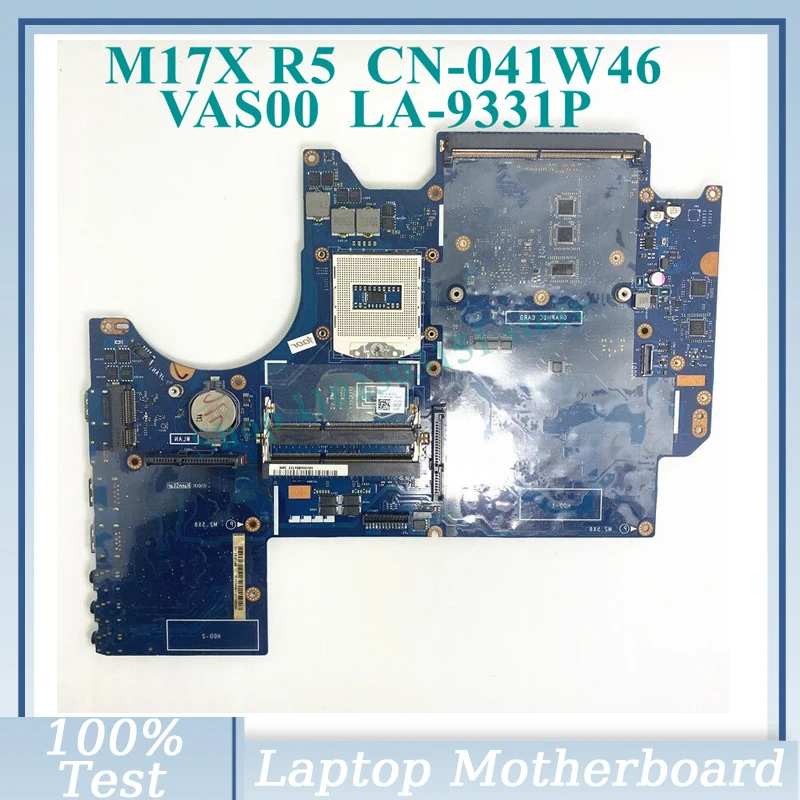 

CN-041W46 041W46 41W46 For Dell Alienware M17X R5 VAS00 LA-9331P Laptop Motherboard HM86 DDR3 100% Full Tested Working Well