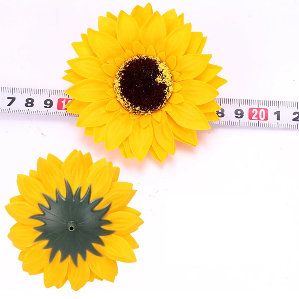 

Artificial Sunflower Heads Sunflower Head Sunflower Decor Flowers Bridal Wedding Decor Garden Wreath Artificial Sunflower Heads
