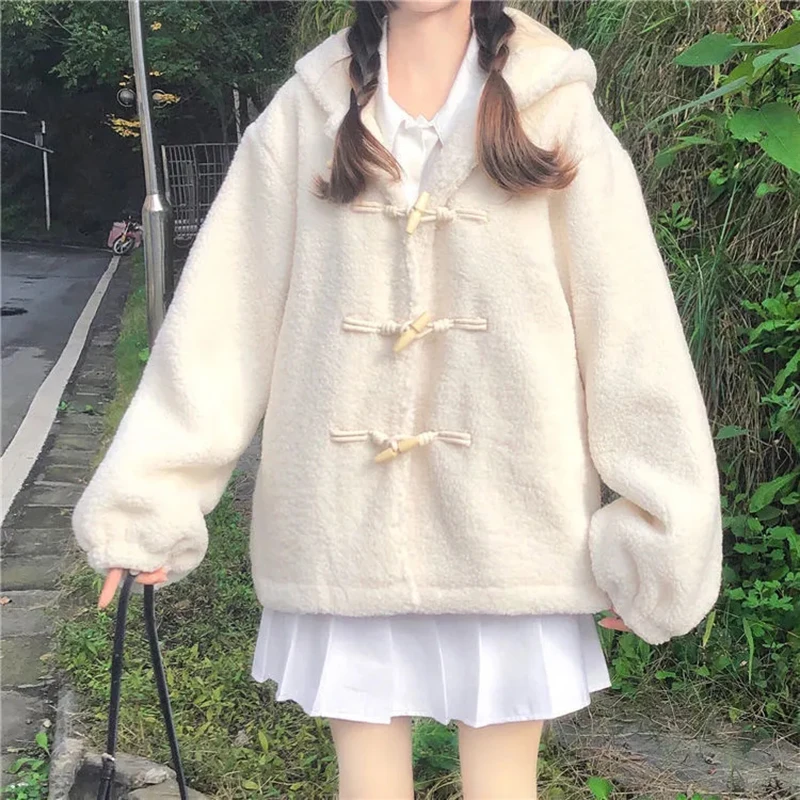 Женский бархатный кардиган с капюшоном и кроличьими ушками |