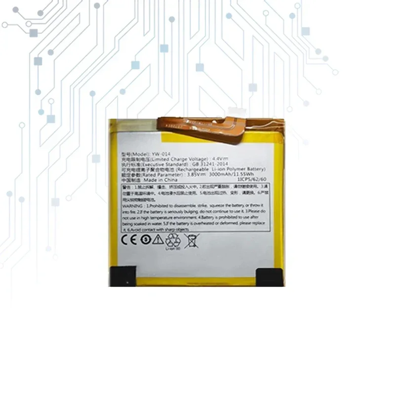 Сменный аккумулятор 2500 мАч/3000 мАч для Veken YW-014 YW014 YW-011 YW011