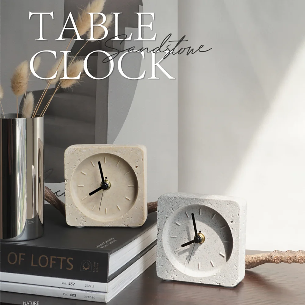 Силиконовая форма для цементных геометрических часов креативный дизайн