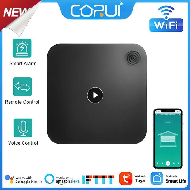 

Remote Voice Control Ty-door-s01 Ntelligent Garage Door Controller Wifi 5v/1a App Remote Control For Garage Door Controller Tuya