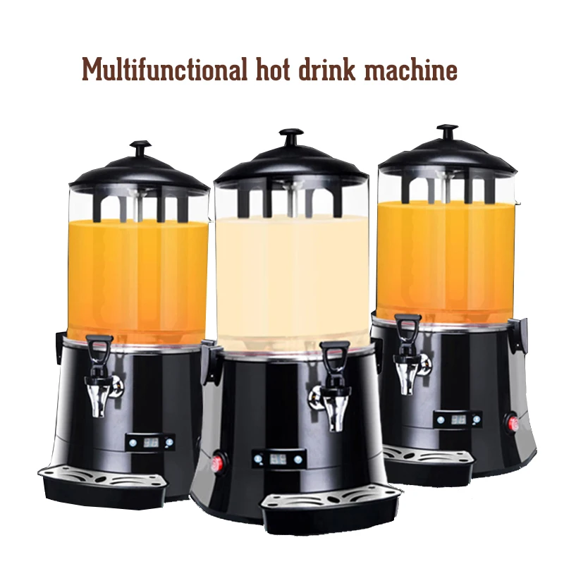 

10L Hot Chocolate Dispenser Drinks Dispensing Machine Commercial Milk Drink Coffee Beverages Mixing Equipment