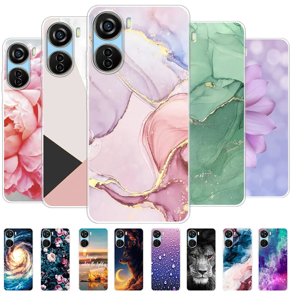 Чехол для ZTE Libero 5G IV чехол Защитный III Coque Clear Soft Silicone телефона Fundas