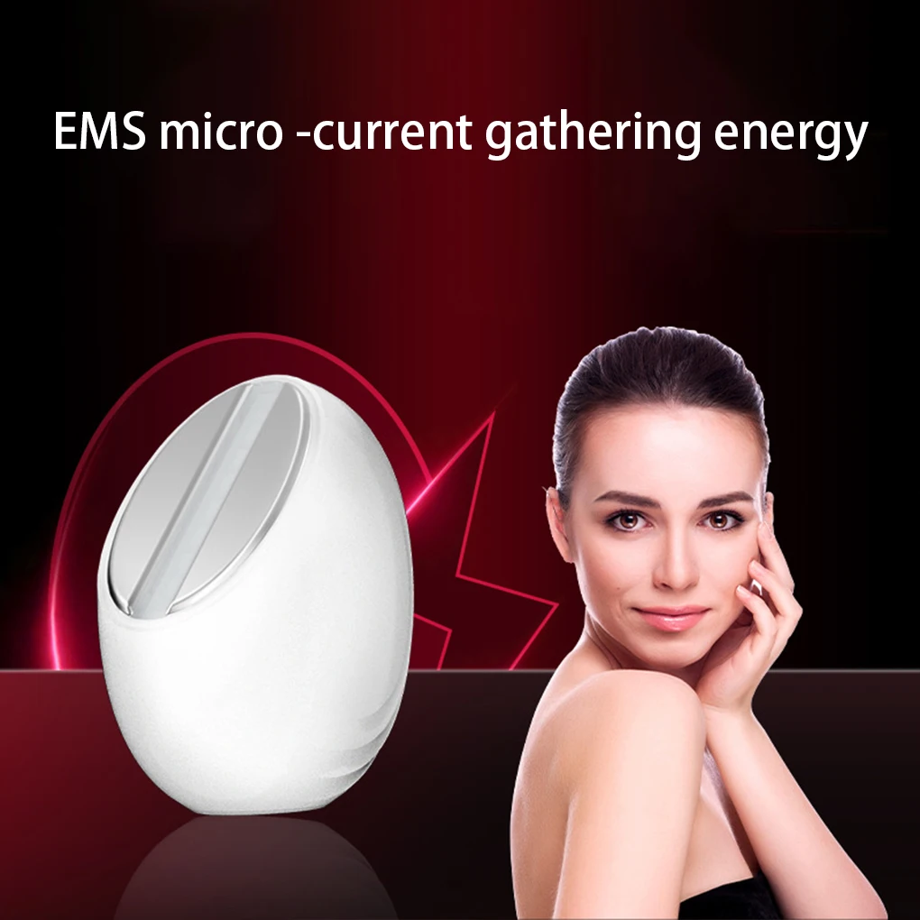 

Microcurrent Electric Face Massager Vibration Heating Lifting Massage Tool