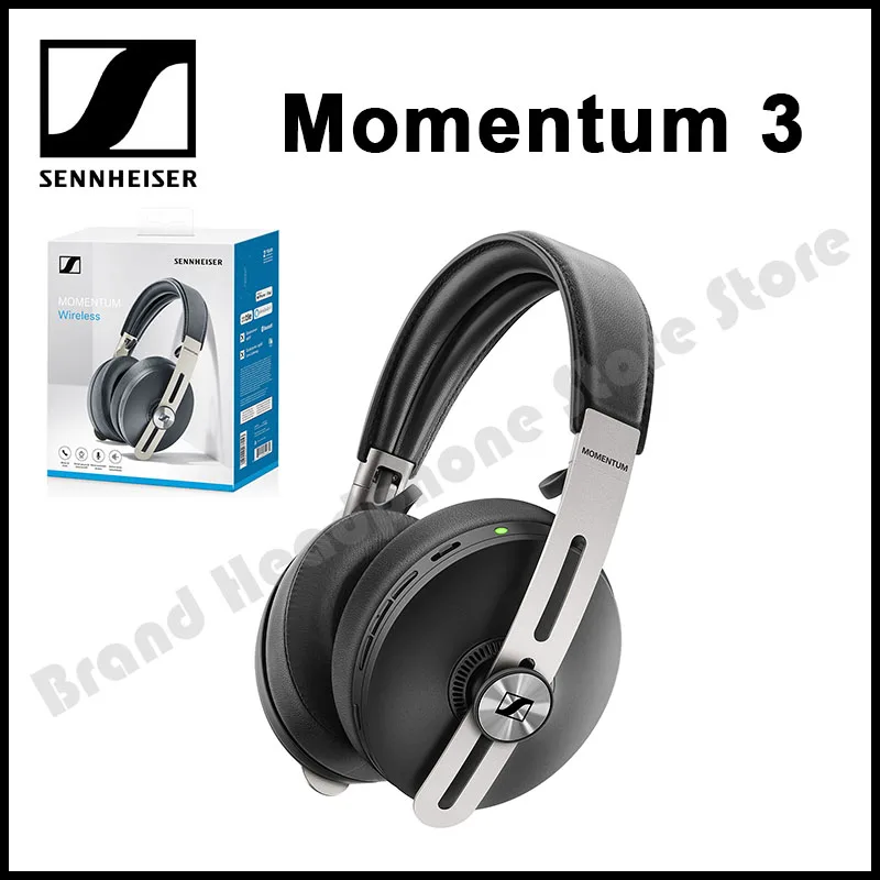 

SENNHEISER Momentum 3 Wireless Bluetooth Noise Cancelling Headphone With Alexa Auto On/Off Smart Pause Functionality Control App