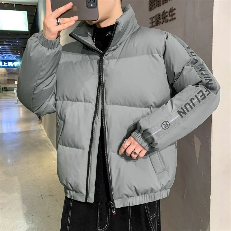 Jacket Down Men Clothing Men's Winter Jackets Korean Bread Jacket Men Thicken Warm Casual Male Coat 5XL Jaqueta Masculina Lq771