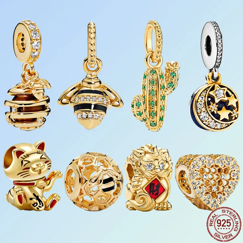 

Бусина-Шарм «кактус» из серебра 925 пробы для браслета