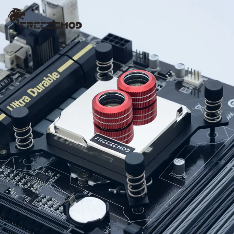 Блок водяного охлаждения компьютера FREEZEMOD I7 Ryzen INTEL AMD AM4. PJ-CSLS |