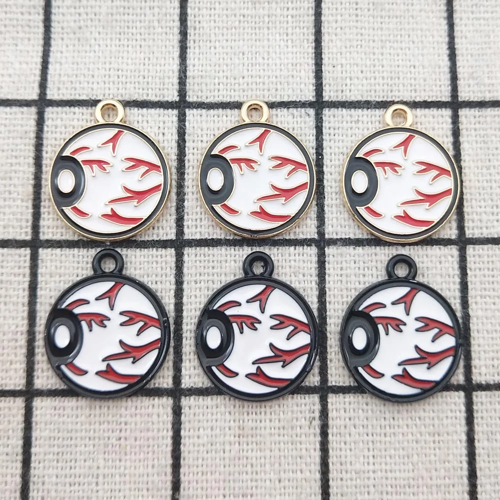 

10 шт. эмалевые очаровательные ювелирные изделия с глазным яблоком аксессуары серьги подвеска браслет ожерелье шармы Сделай Сам товары для ...