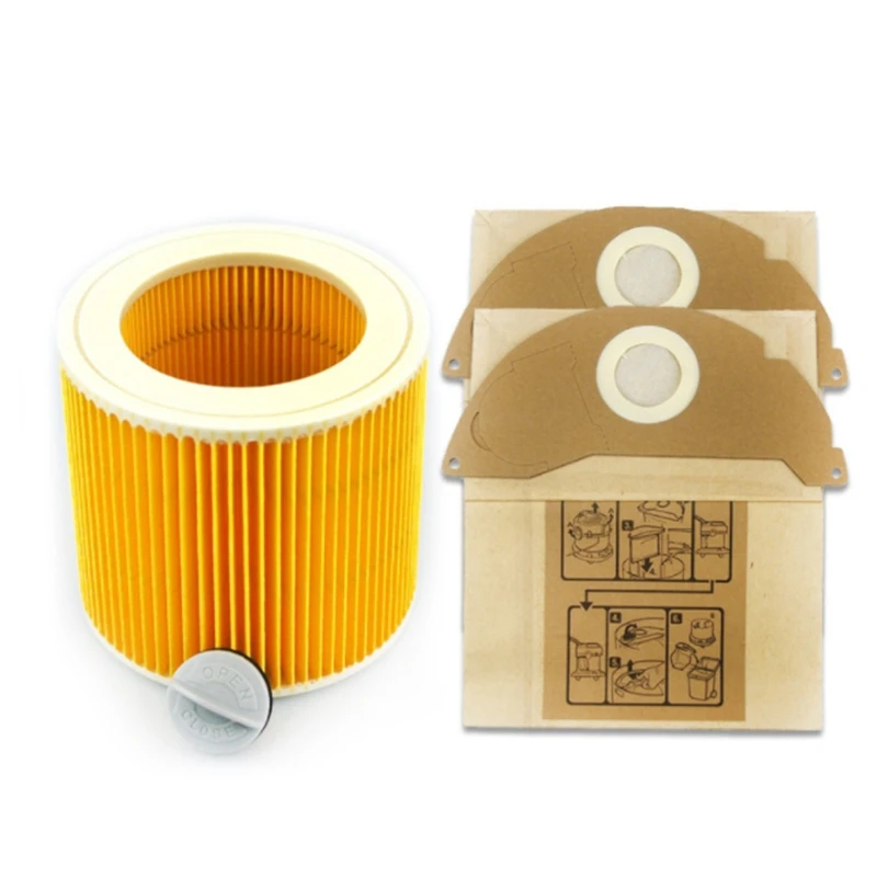 

Replacement Filter Dust Bag For Karcher WD2250 A2004 A2054 MV2 MV3 WD3 Vacuum Cleaner Parts Accessories