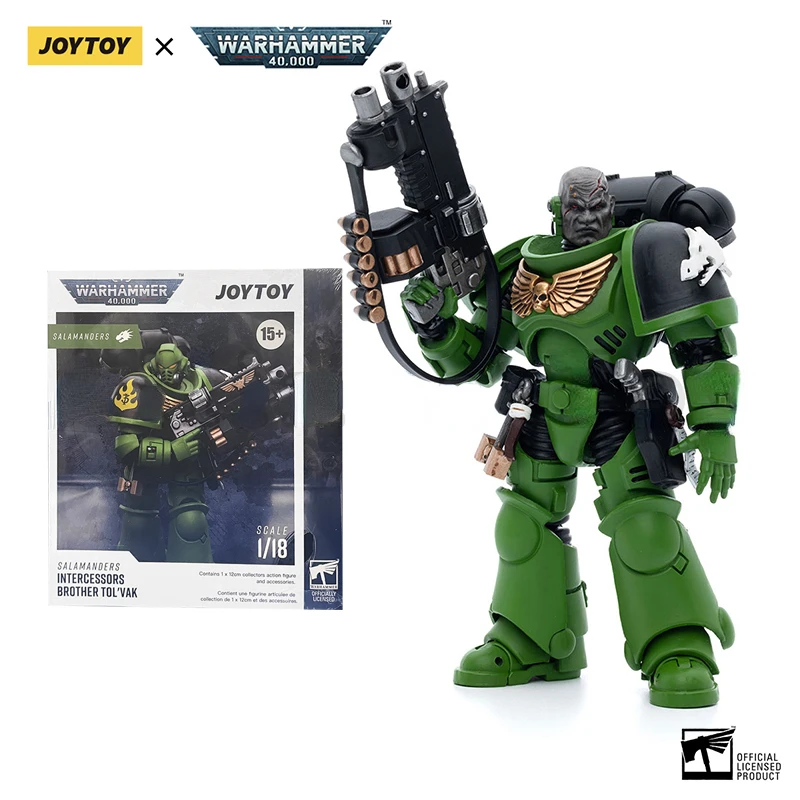 Фигурка JOYTOY 1/18 (4 шт./компл.) 40 тыс. саламандров интерксессуары аниме военная