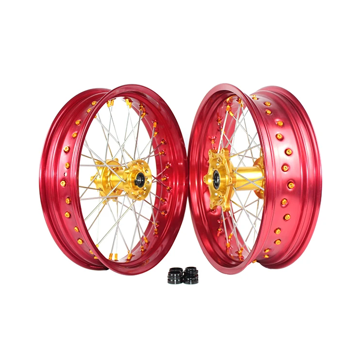 

Полный CNC мотоциклетные диски на катушках CRF 250 17 дюймов Super Motard Wheels