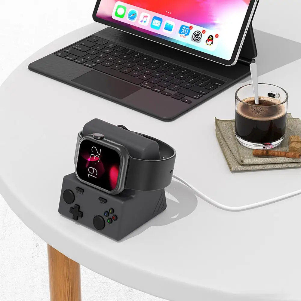 Силиконовый держатель-подставка для зарядного устройства док-станции Apple Watch Series
