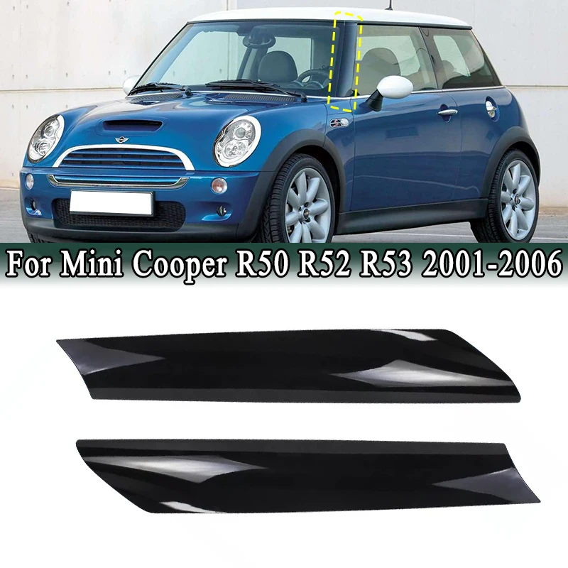 

51137128157 Накладка на лобовое стекло на переднюю стойку для Mini R50 R52 R53 Cooper / Cooper S/ John Cooper Works / One 01-07