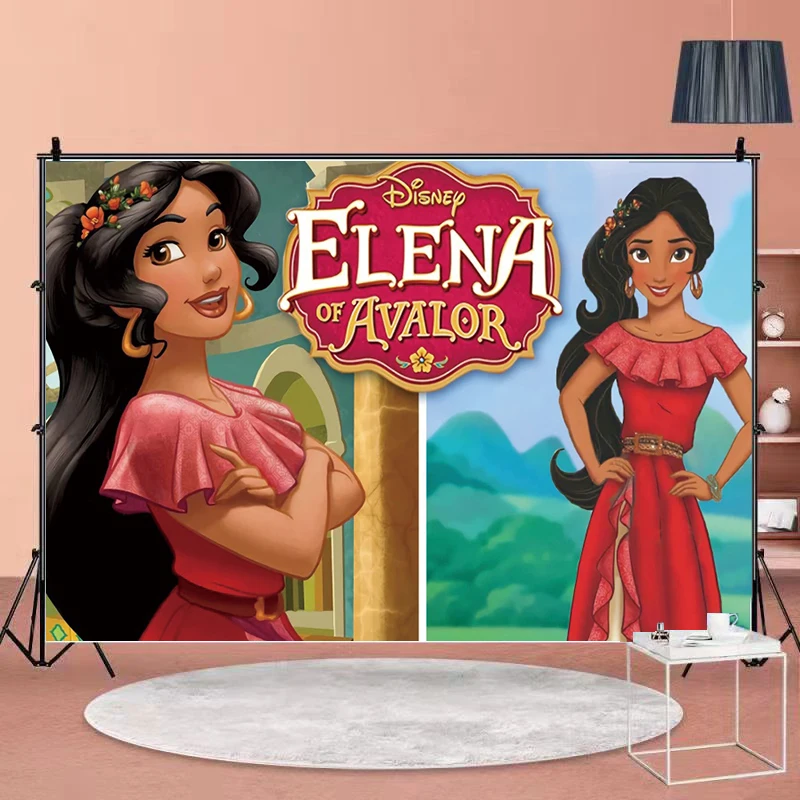 

Студийный фон для детской вечевечерние Disney Elena