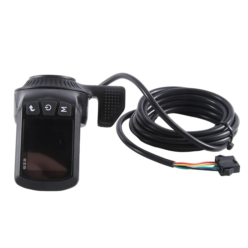 

Electric Bicycle Bike LCD Display With Thumb Shifter Handle For E- Scooter GZ3 Panel Parts