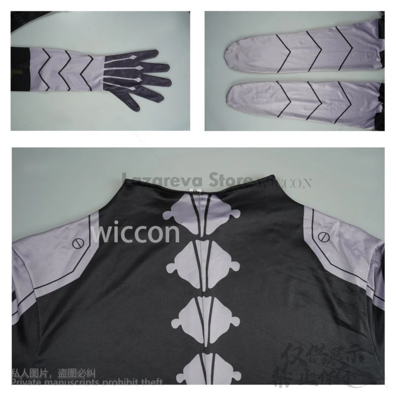 Горячий аниме Монстр No. 8. Косплей Minghai String Костюм Боевая Униформа парик черного и