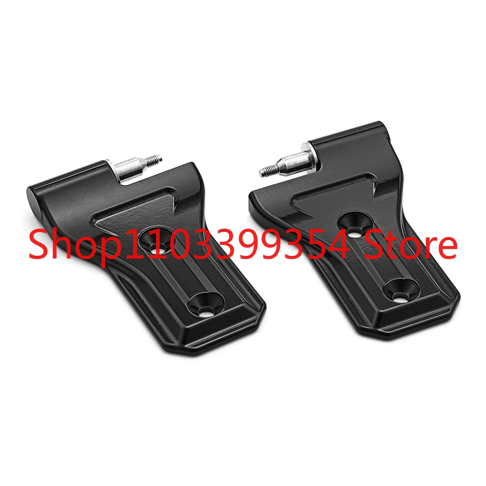 4 шт. боковая дверная петля с алюминиевым покрытием для Jeep Wrangler JK JL JT 2007+ комплект