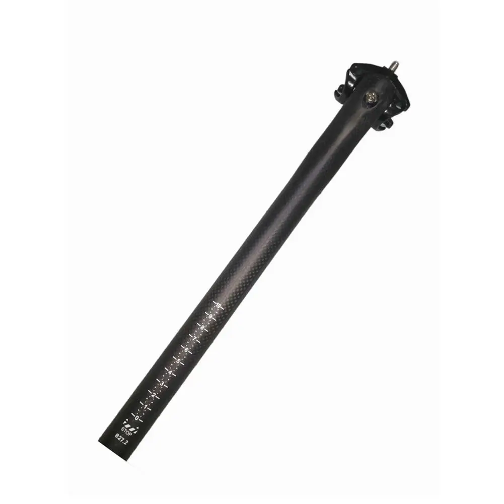 

Bicycle-seat Tube Bicycle-seatpost 190g +/- 10G 1pc 2.2mm Wall Thicknes 350MM-400MM T800 Carbon Fiber Brand New