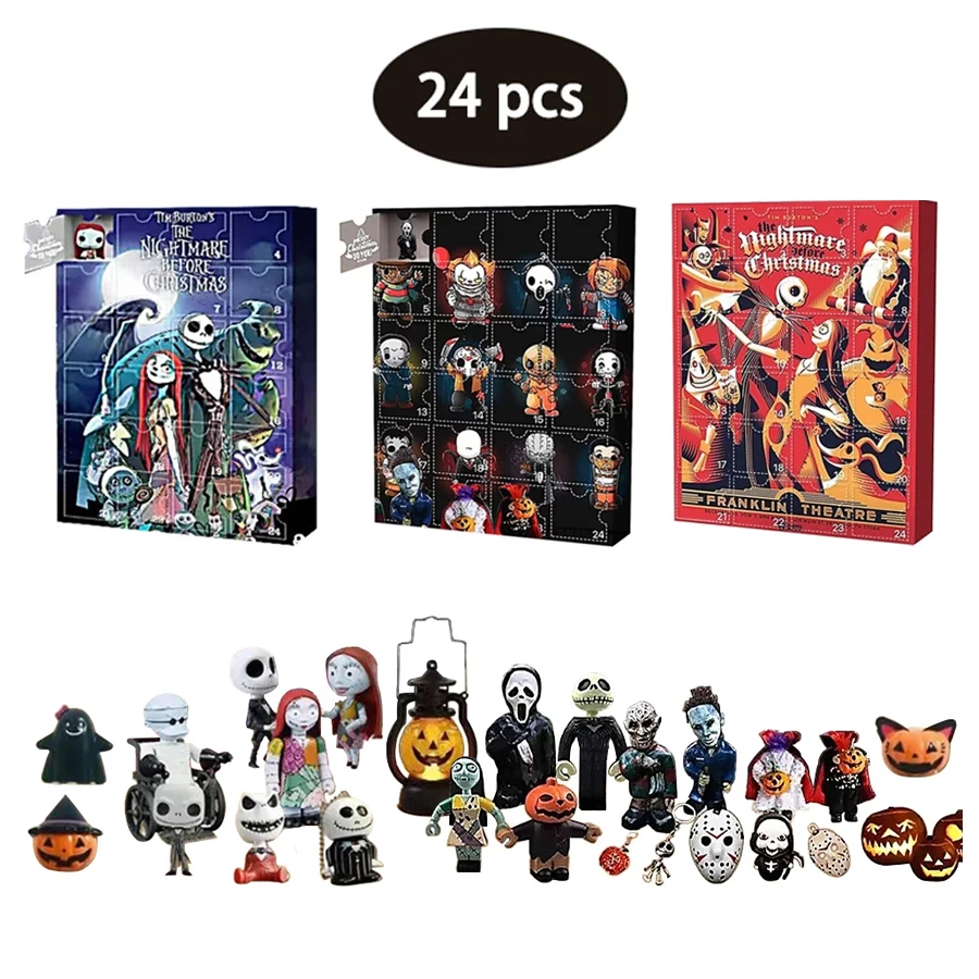 

24Pcs Advent Calendars Christmas Gift Hanging Ornaments Blind Box Set For Lover Kids Xmas Tree Pendant Christmas Decoration 2023