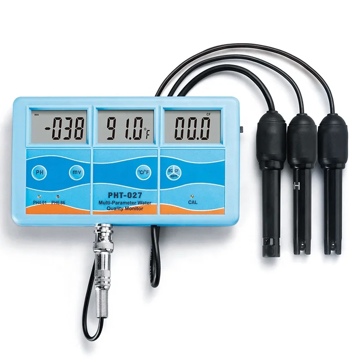 

Многофункциональный монитор качества воды ph-027 Online Ph метр TDS тестер проводимости температуры Ручка EC/CF/ORP инструмент для анализа