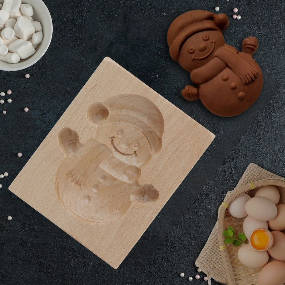Деревянная форма для вырезания печенья домашняя имбирного торта инструмент