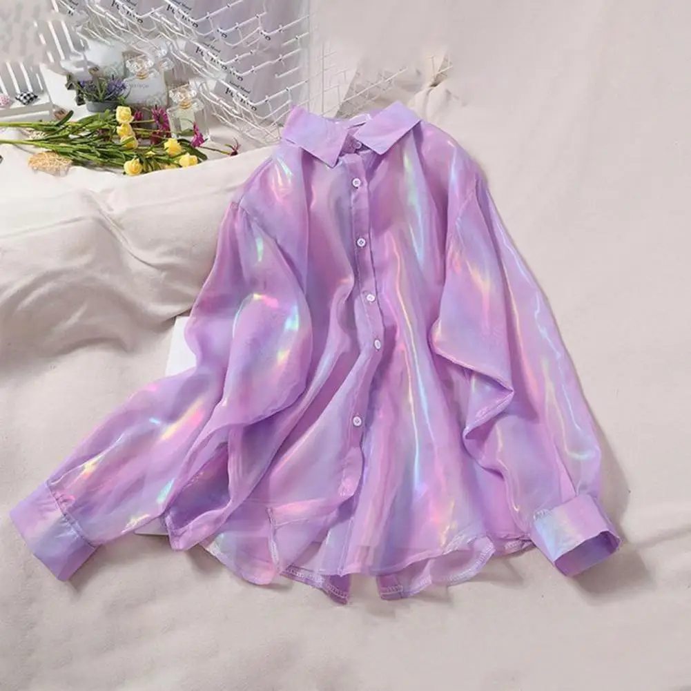 Женская шифоновая рубашка с рукавами 3/4 и галстуком-бабочкой легкий дышащий