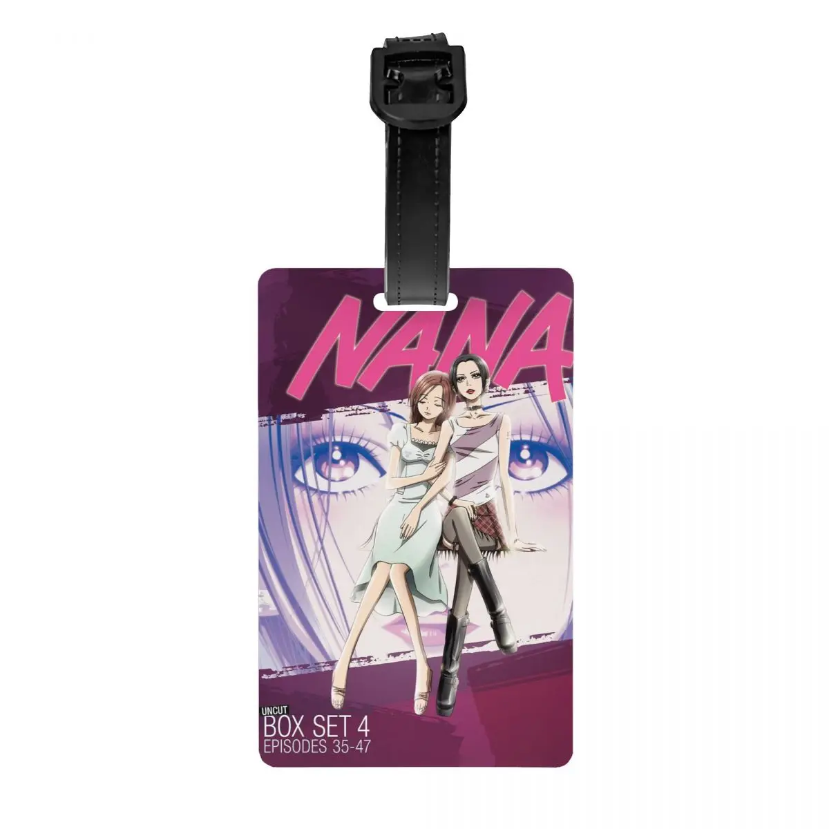 

Nana Manga Luggage Tag for Suitcases Japanese Anime Privacy Cover Name ID Card