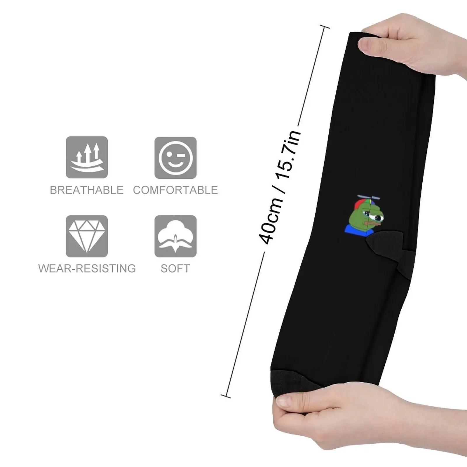 Носки с грустным пепом милые носки счастливые