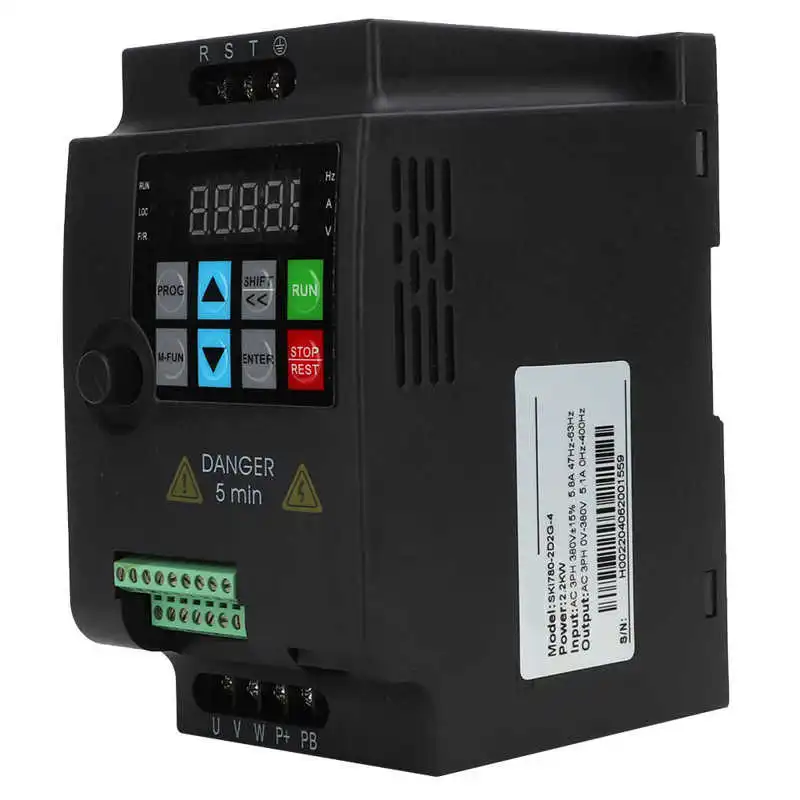 

SKI780-2D2G-4 2.2kw 380V 3 Phase Input & Output Mini UniversalFrequency Converter Inverter Motor VFD