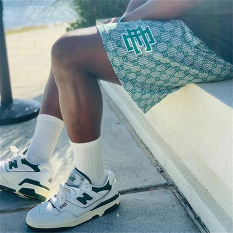 2022 Эрик Эмануэль Ee летние мужские спортивные шорты для бега фитнеса