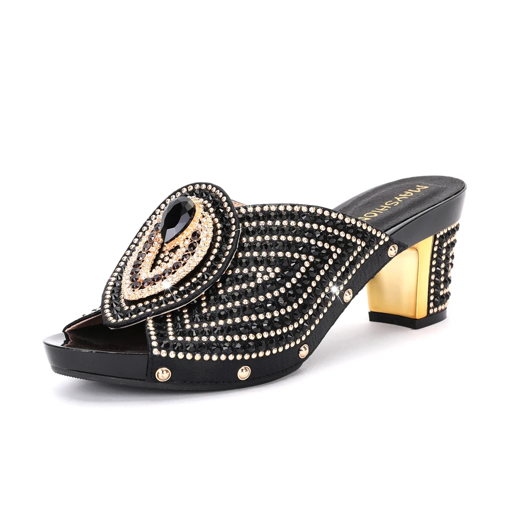 

Shoe Red Bottom Party Office Black Sexy High Pumps Autumn Ladies Heels Summer African for Women with Hand Banquet Bookcase Shoes