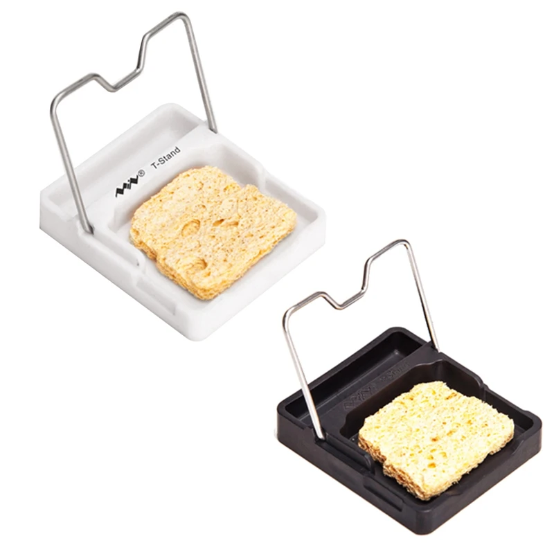 

MINI T-Stand Zirconia Ceramics Stand Holder For TS100 TS80P Soldering Iron Tool Kit Parts