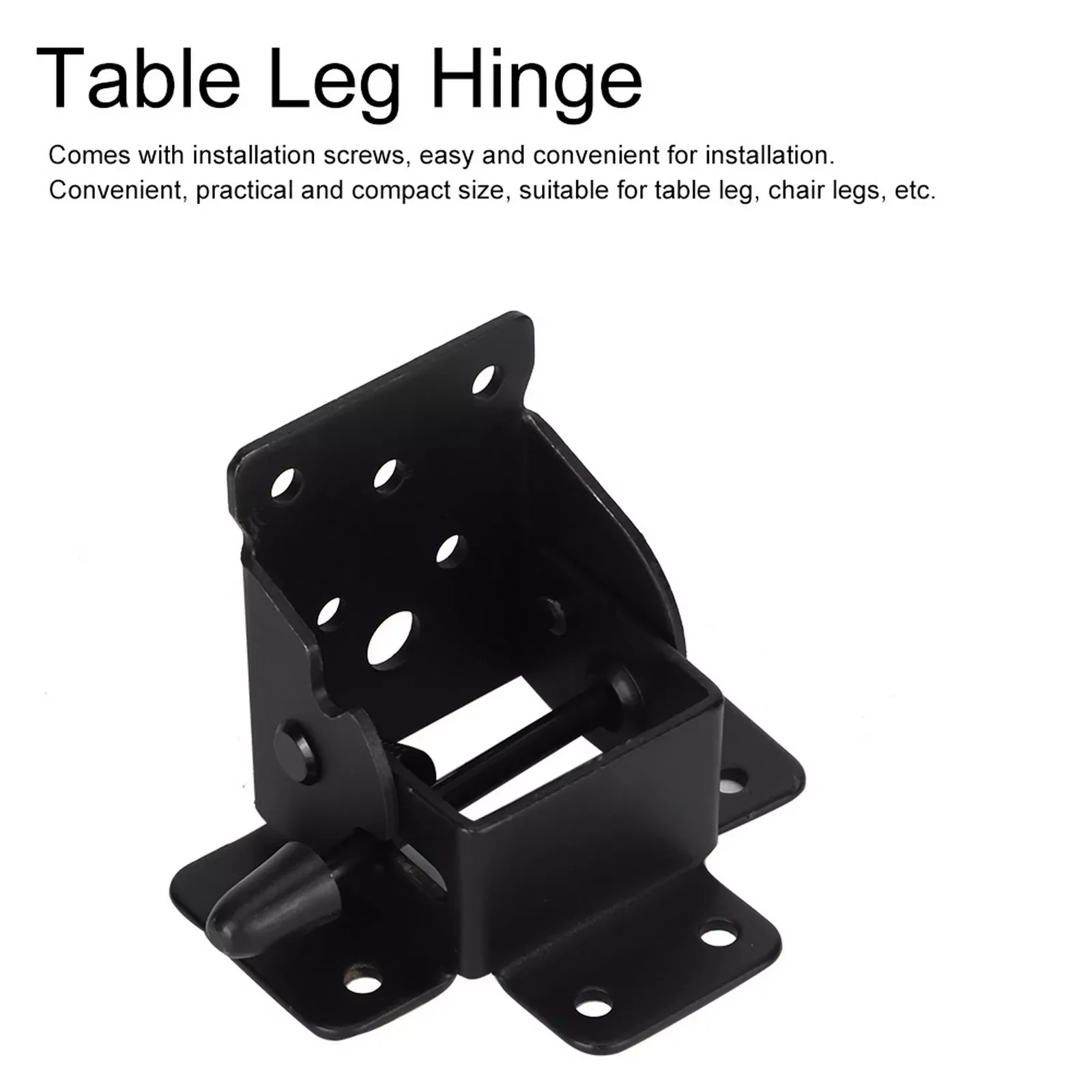 

4pcs Self Locking Fold Feet Hinge Folding Hinge Table Leg Bracket Table Chair Extension Table Support Tool with 40pcs Screws
