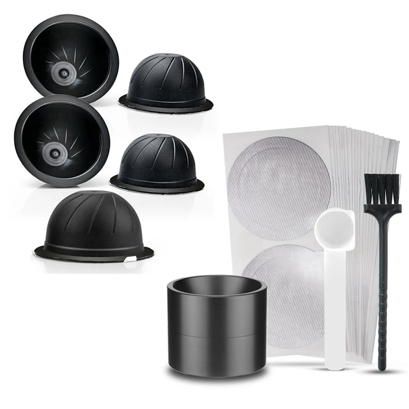 

Disposable Refillable Coffee Filter Cup Capsule For Nespresso Vertuo Coffee Capsule Cup Specially Designed
